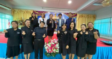 โรงเรียนแวงพิทยาคม ต้อนรับคณะตรวจติดตามและให้คำแนะนำจากหน่วยตรวจสอบภายใน สพม.สกลนคร